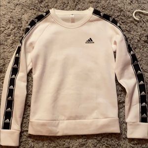 adidas white long sleeve